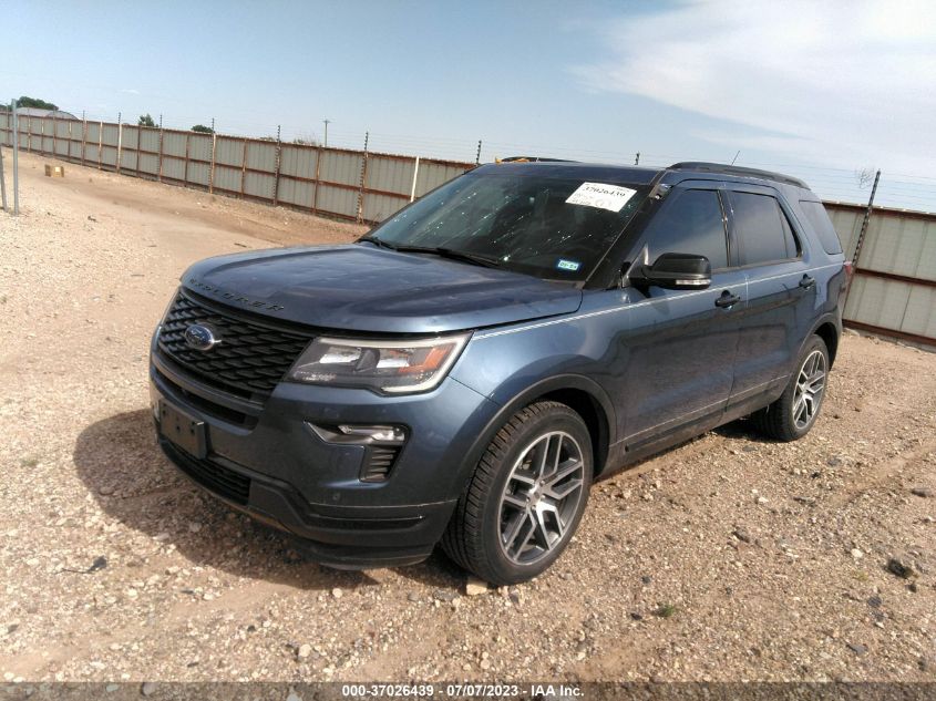 1FM5K8GT6KGA76696 Ford Explorer SPORT 2