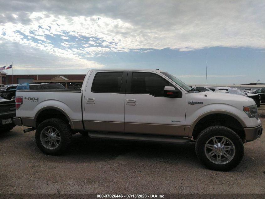 2013 FORD F-150 XL/XLT/FX4/LARIAT - 1FTFW1ET2DKE75354