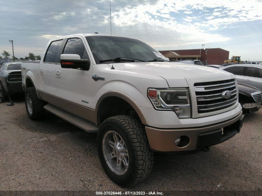 2013 FORD F-150 XL/XLT/FX4/LARIAT - 1FTFW1ET2DKE75354