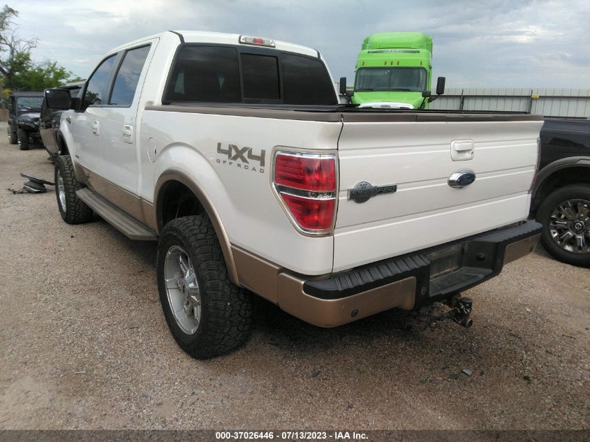 2013 FORD F-150 XL/XLT/FX4/LARIAT - 1FTFW1ET2DKE75354