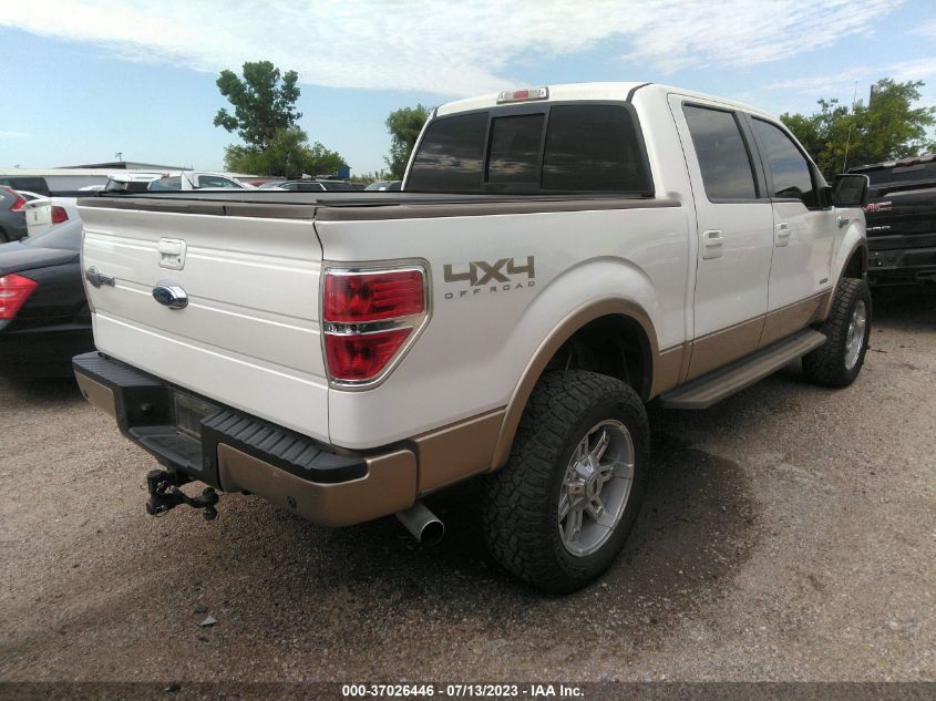 2013 FORD F-150 XL/XLT/FX4/LARIAT - 1FTFW1ET2DKE75354