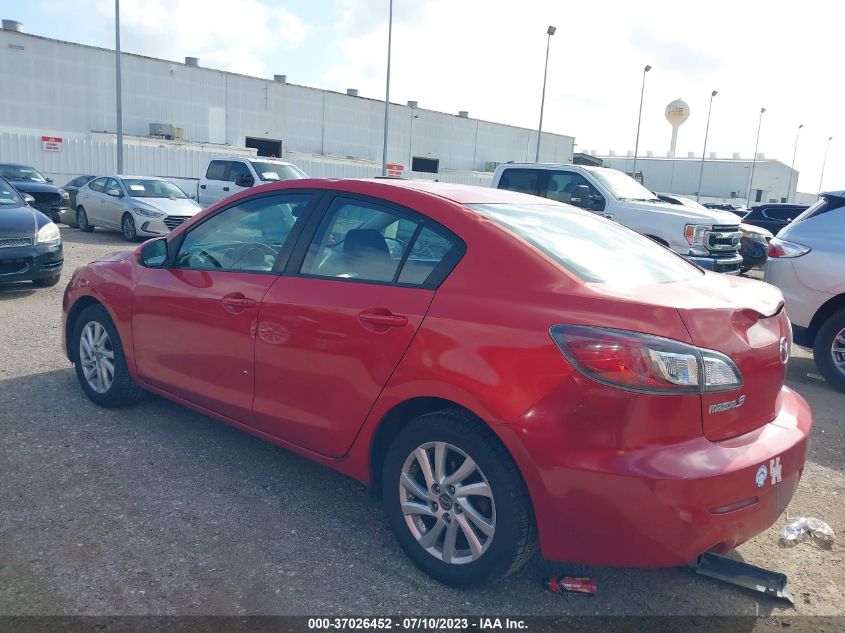 2013 MAZDA MAZDA3 I TOURING - JM1BL1V73D1706729