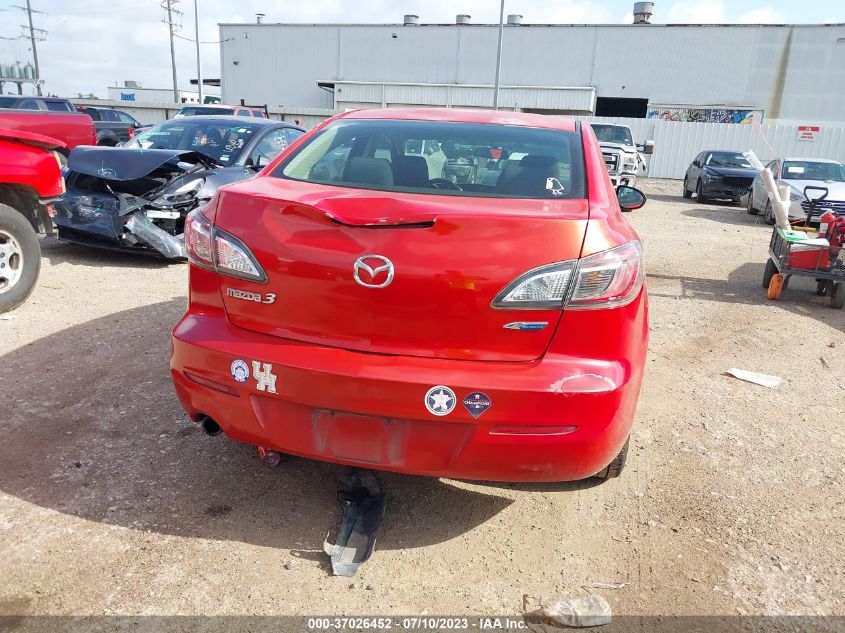 2013 MAZDA MAZDA3 I TOURING - JM1BL1V73D1706729