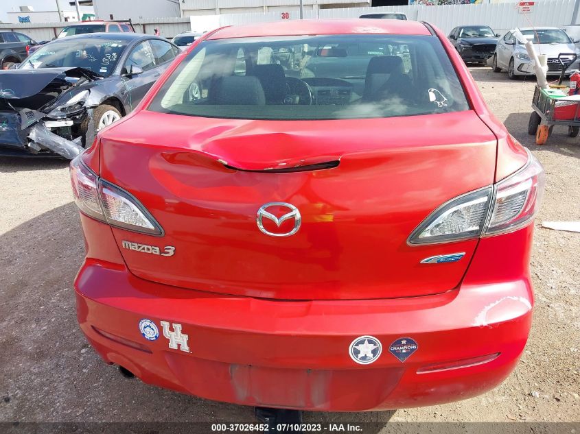 2013 MAZDA MAZDA3 I TOURING - JM1BL1V73D1706729
