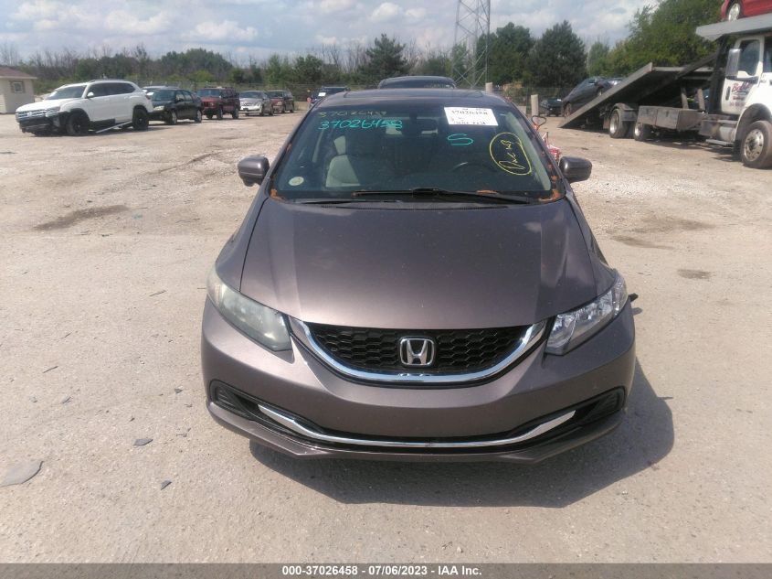 2014 HONDA CIVIC SEDAN EX - 2HGFB2F89EH556762