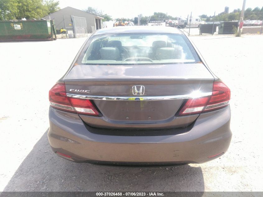 2014 HONDA CIVIC SEDAN EX - 2HGFB2F89EH556762
