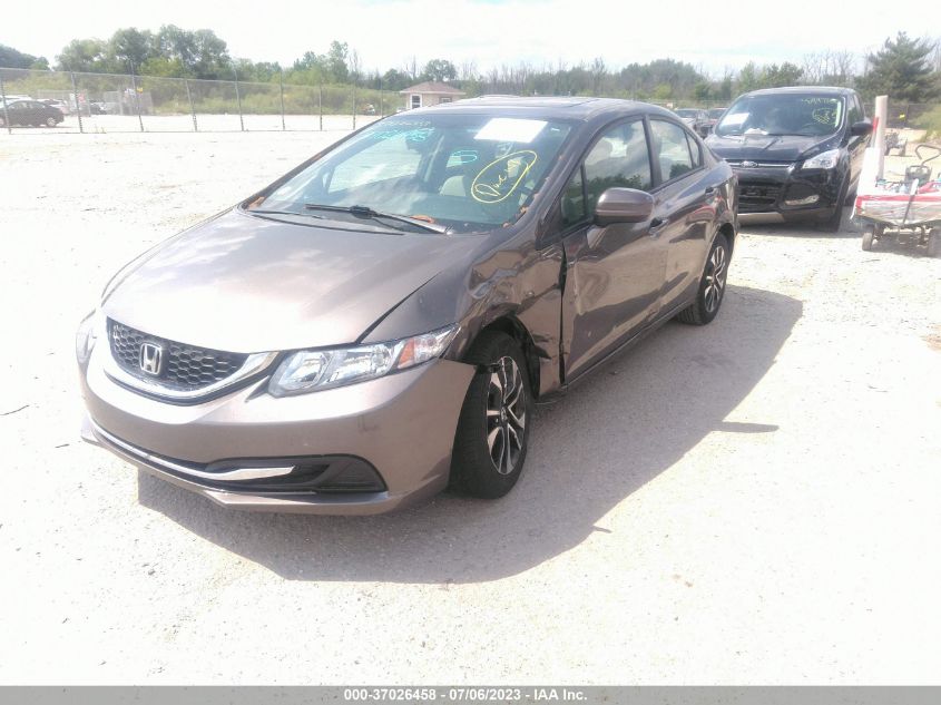 2014 HONDA CIVIC SEDAN EX - 2HGFB2F89EH556762