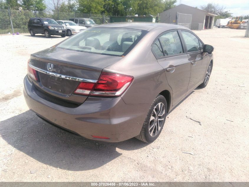 2014 HONDA CIVIC SEDAN EX - 2HGFB2F89EH556762