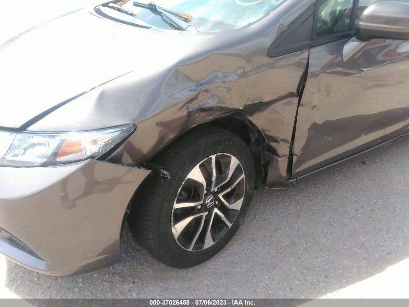 2014 HONDA CIVIC SEDAN EX - 2HGFB2F89EH556762