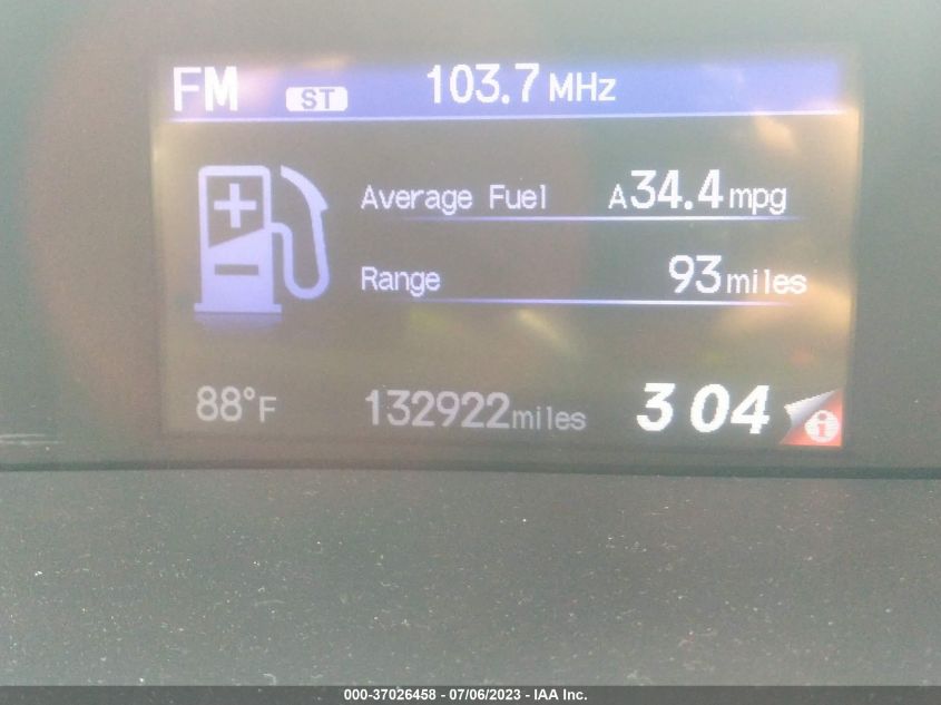 2014 HONDA CIVIC SEDAN EX - 2HGFB2F89EH556762