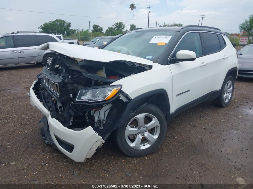 VIN 3C4NJDBB4LT174315 2020 JEEP COMPASS LATITUDE