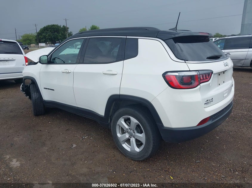 VIN 3C4NJDBB4LT174315 2020 JEEP COMPASS LATITUDE