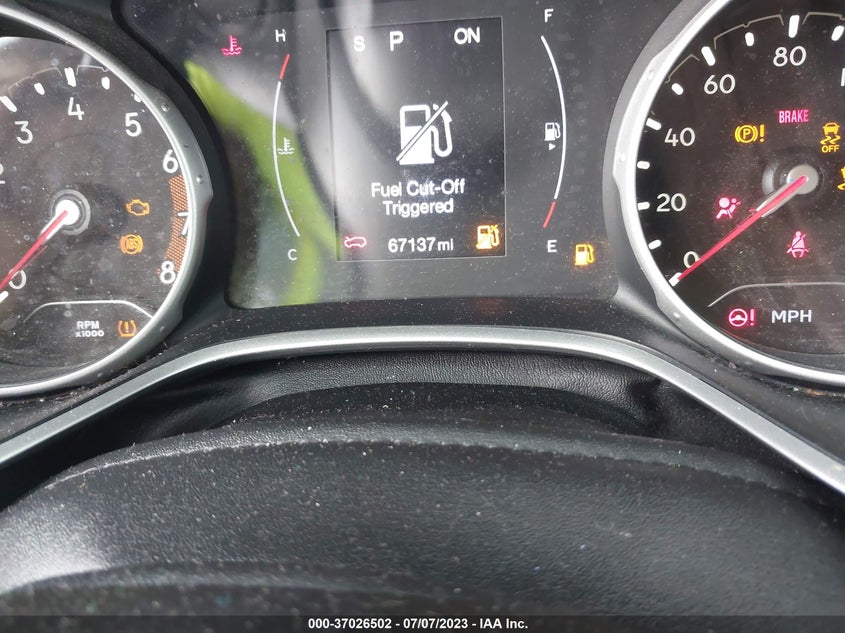 VIN 3C4NJDBB4LT174315 2020 JEEP COMPASS LATITUDE