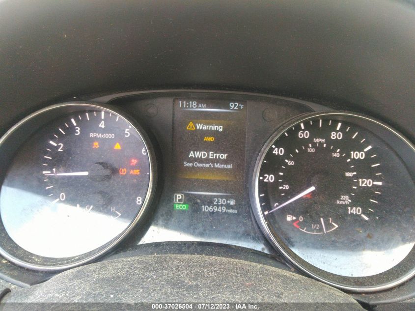 2017 NISSAN ROGUE S - KNMAT2MV6HP587210