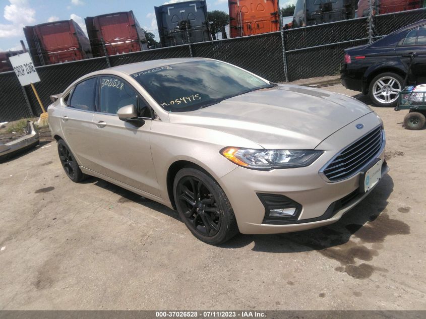 2019 FORD FUSION SE - 3FA6P0HD5KR175642