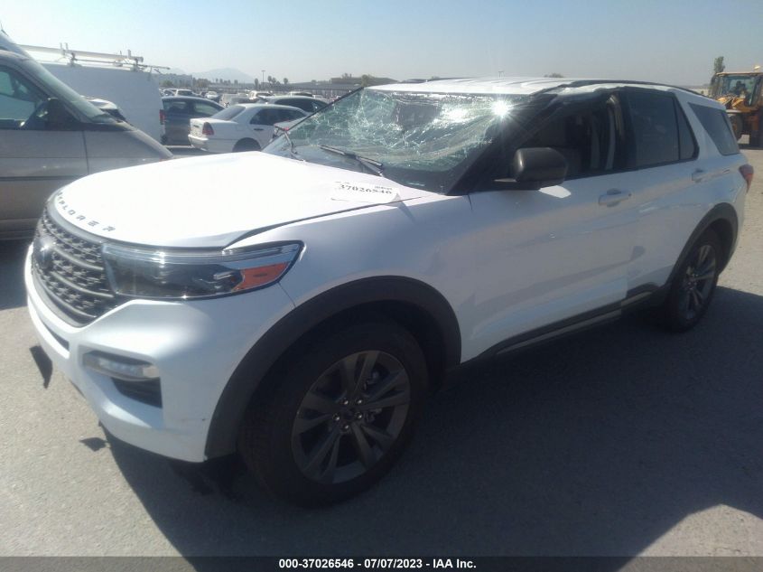 2021 FORD EXPLORER XLT - 1FMSK7DH5MGA24394