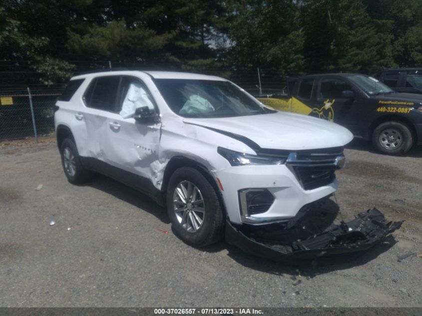 2022 CHEVROLET TRAVERSE LT CLOTH - 1GNERGKW7NJ163274