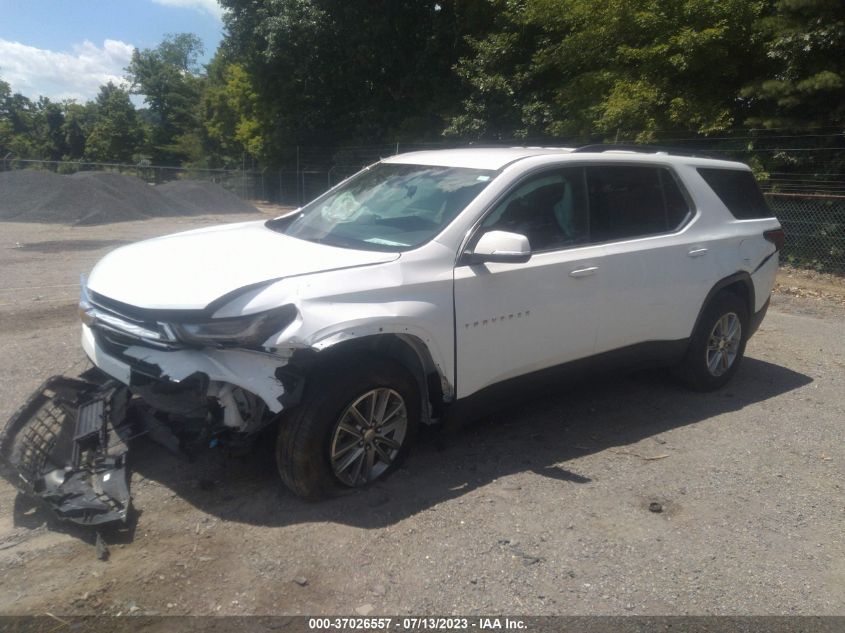 2022 CHEVROLET TRAVERSE LT CLOTH - 1GNERGKW7NJ163274