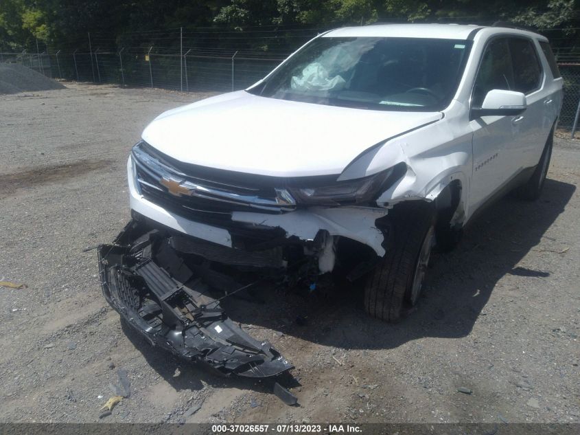 2022 CHEVROLET TRAVERSE LT CLOTH - 1GNERGKW7NJ163274