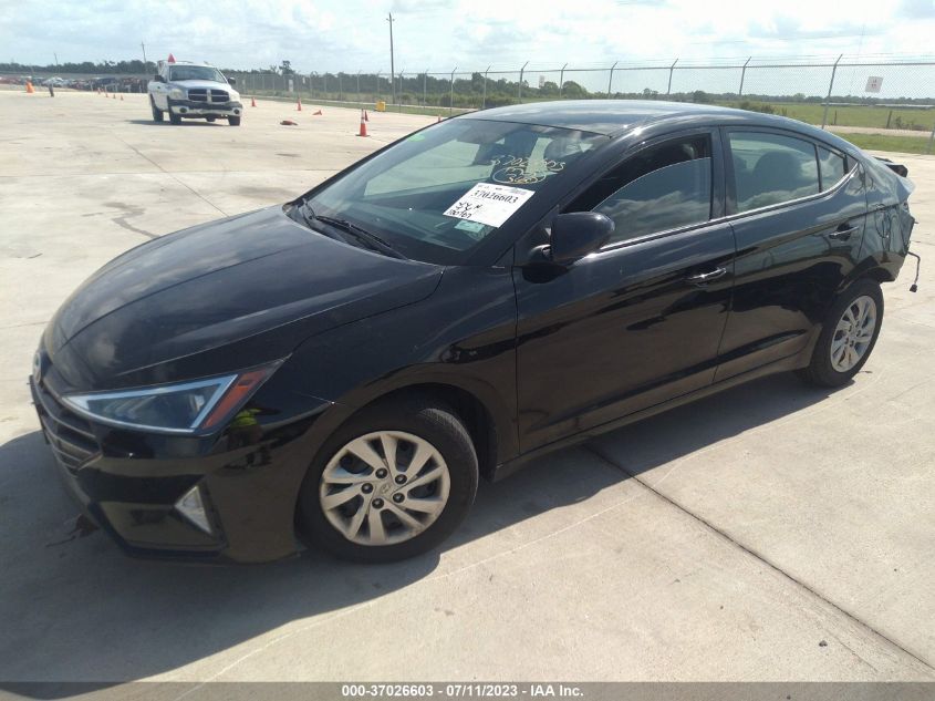 2019 HYUNDAI ELANTRA SE - KMHD74LF2KU756084