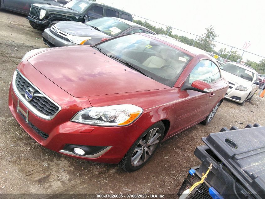 2013 VOLVO C70 T5 YV1672MC7DJ140532