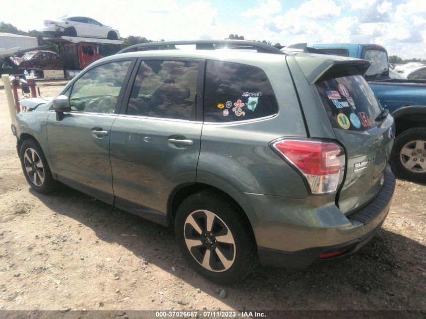 2017 SUBARU FORESTER 2.5I LIMITED - JF2SJARC6HH431756