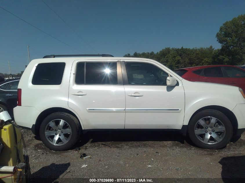 2013 HONDA PILOT TOURING - 5FNYF4H9XDB074500