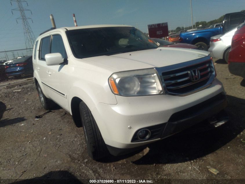 2013 HONDA PILOT TOURING - 5FNYF4H9XDB074500