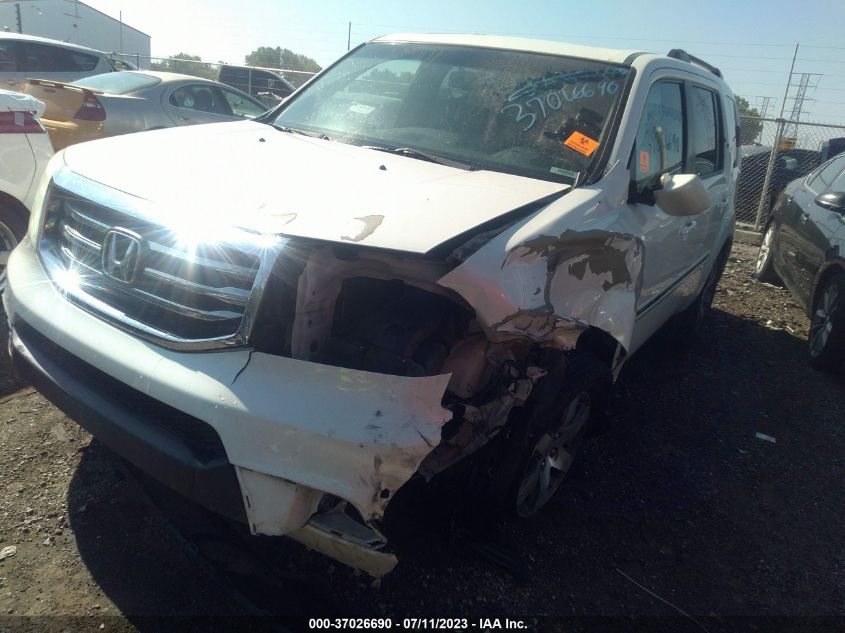 2013 HONDA PILOT TOURING - 5FNYF4H9XDB074500