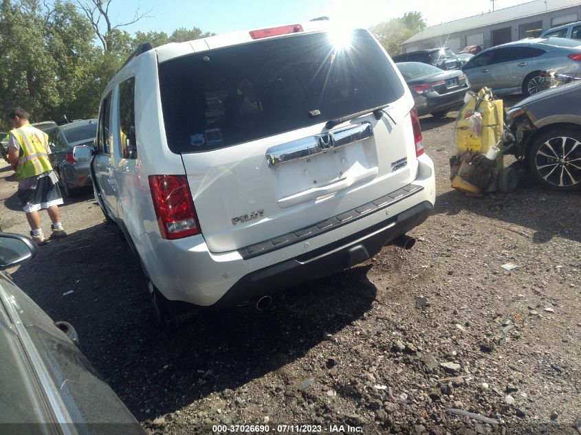 2013 HONDA PILOT TOURING - 5FNYF4H9XDB074500