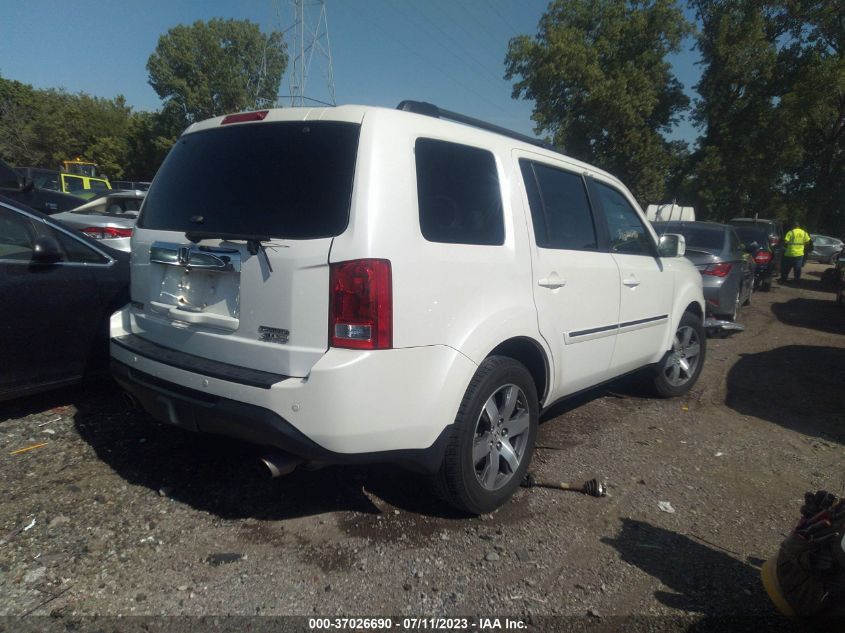 2013 HONDA PILOT TOURING - 5FNYF4H9XDB074500