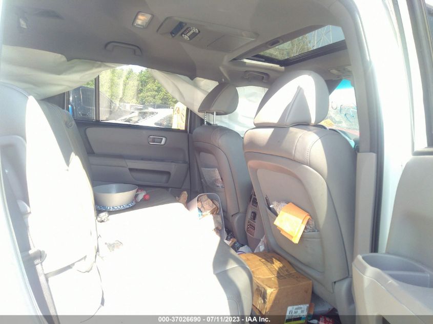 2013 HONDA PILOT TOURING - 5FNYF4H9XDB074500