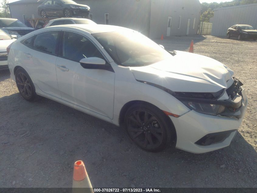 2020 HONDA CIVIC SEDAN SPORT - 2HGFC2F80LH551329