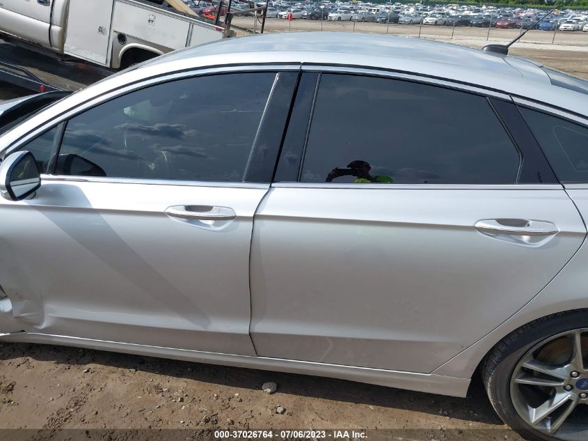 2014 FORD FUSION TITANIUM - 3FA6P0D9XER198419