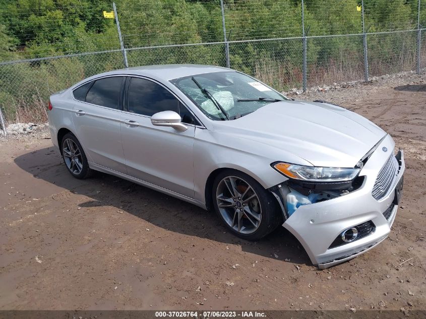 2014 FORD FUSION TITANIUM - 3FA6P0D9XER198419