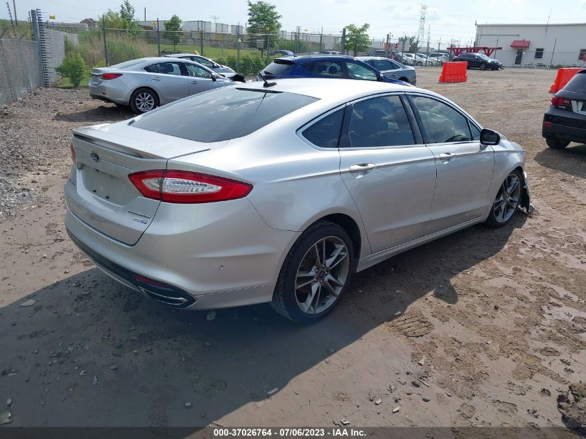 2014 FORD FUSION TITANIUM - 3FA6P0D9XER198419