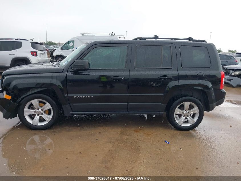 2014 JEEP PATRIOT LATITUDE - 1C4NJPFB7ED618100