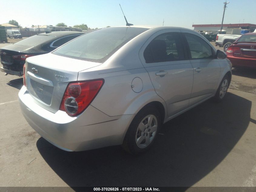 2014 CHEVROLET SONIC LS - 1G1JA5SH6E4210421