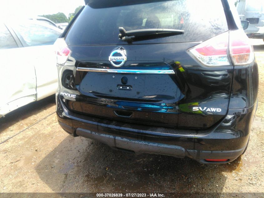 2016 NISSAN ROGUE SV - KNMAT2MV0GP738038