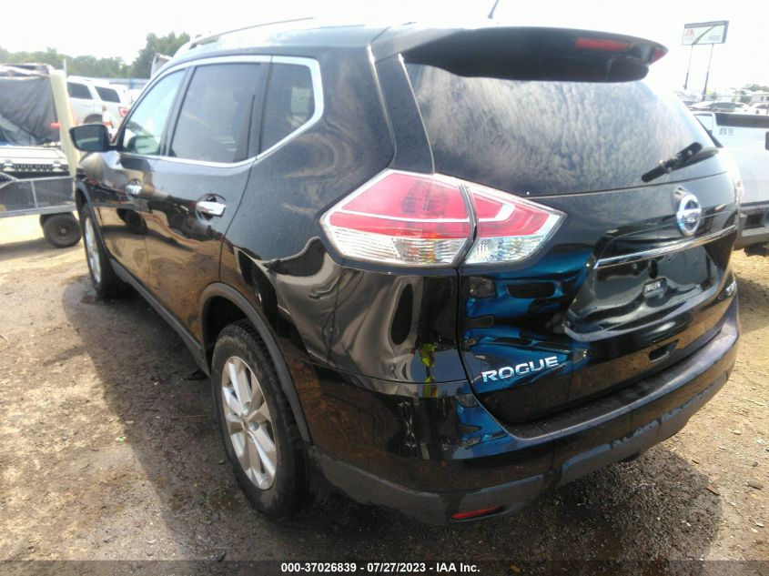 2016 NISSAN ROGUE SV - KNMAT2MV0GP738038