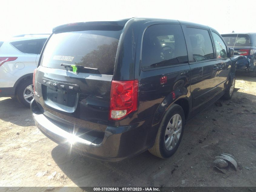 2014 DODGE GRAND CARAVAN SE - 2C4RDGBG0ER316915