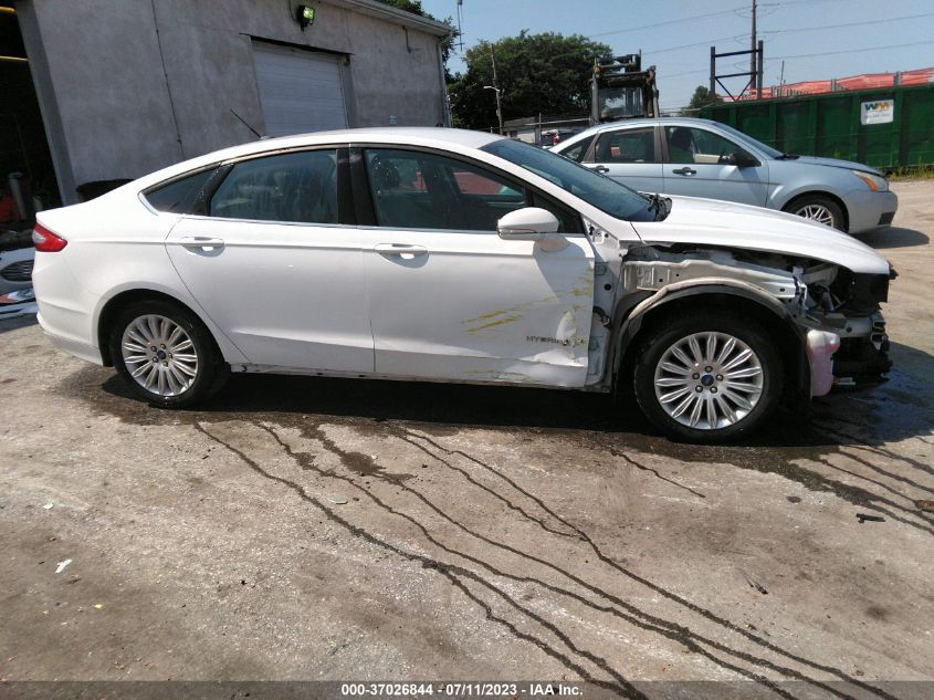 2015 FORD FUSION SE HYBRID - 3FA6P0LU6FR134529