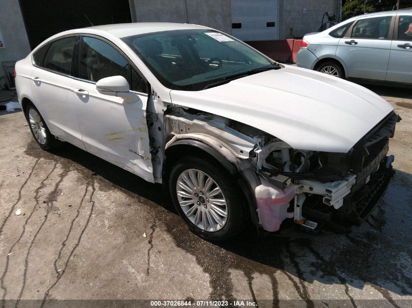 2015 FORD FUSION SE HYBRID - 3FA6P0LU6FR134529