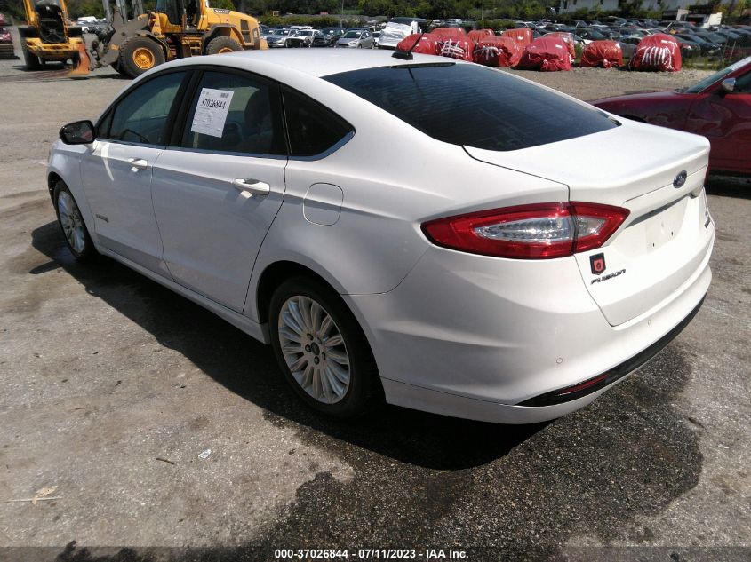 2015 FORD FUSION SE HYBRID - 3FA6P0LU6FR134529