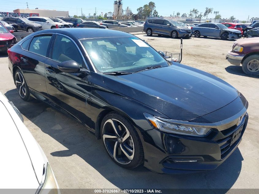 2018 HONDA ACCORD SEDAN SPORT 1.5T - 1HGCV1F37JA187983