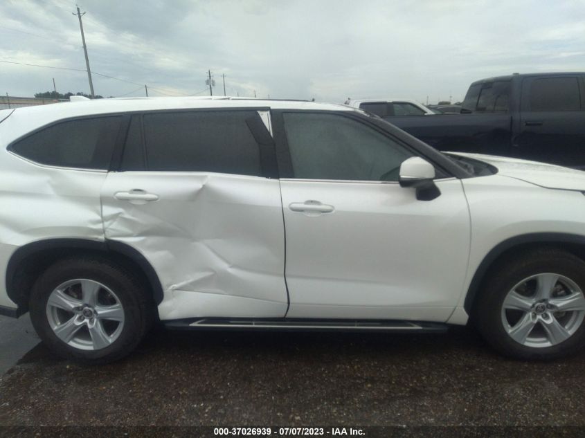 2020 TOYOTA HIGHLANDER L/LE - 5TDZZRAH7LS019426