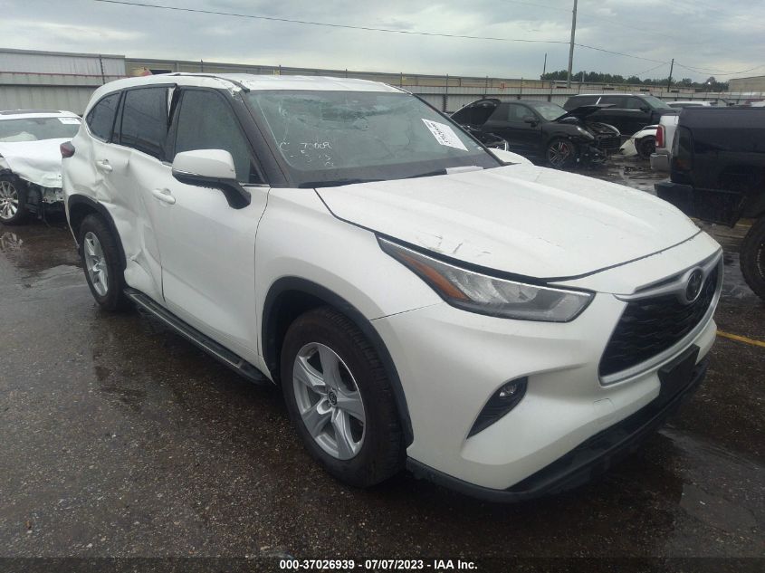 2020 TOYOTA HIGHLANDER L/LE - 5TDZZRAH7LS019426