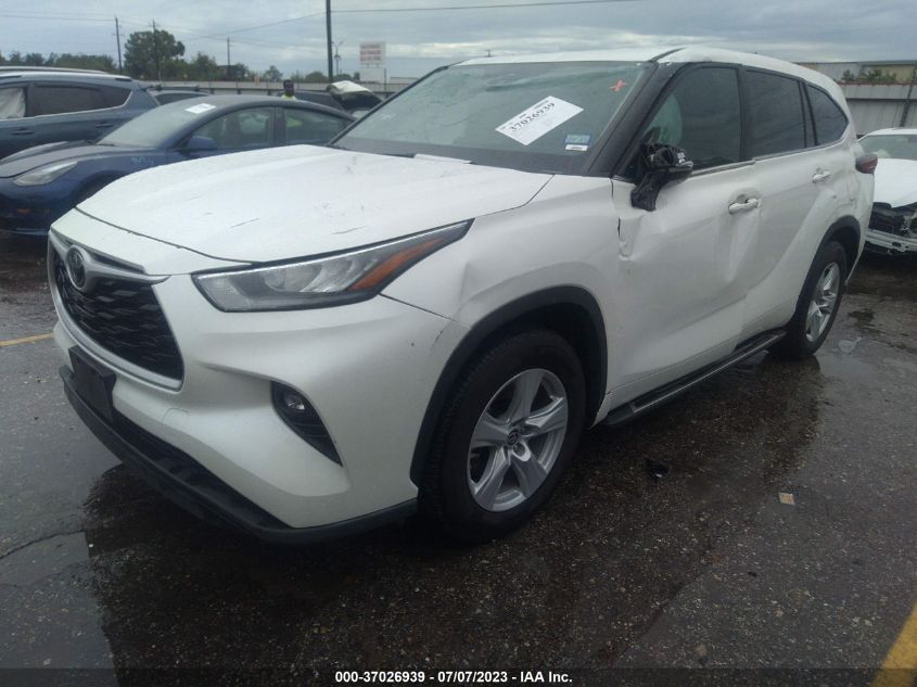 2020 TOYOTA HIGHLANDER L/LE - 5TDZZRAH7LS019426