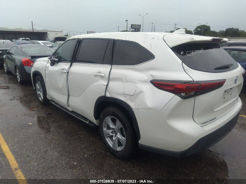 2020 TOYOTA HIGHLANDER L/LE - 5TDZZRAH7LS019426