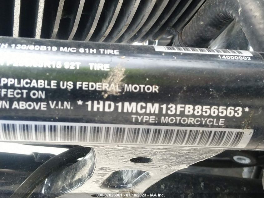 2015 HARLEY-DAVIDSON FLRT FREE WHEELER 1HD1MCM13FB856563